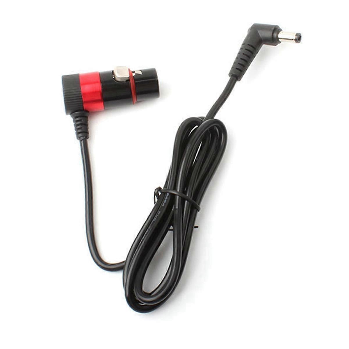 DC5525 to XLR 4-Pin Power Cable Suitable for Camera Lighting