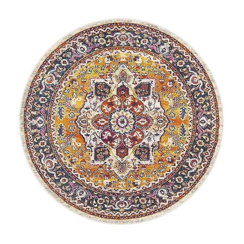 200 X 200Cm Babylon 207 Multi Round By Rug Culture Rugs