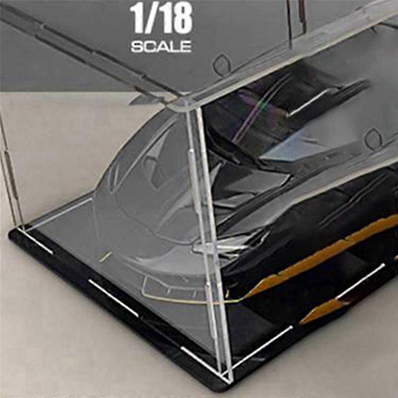 Toy Car Model Hot Dustproof Display Protection Box, Suitable for 1/18