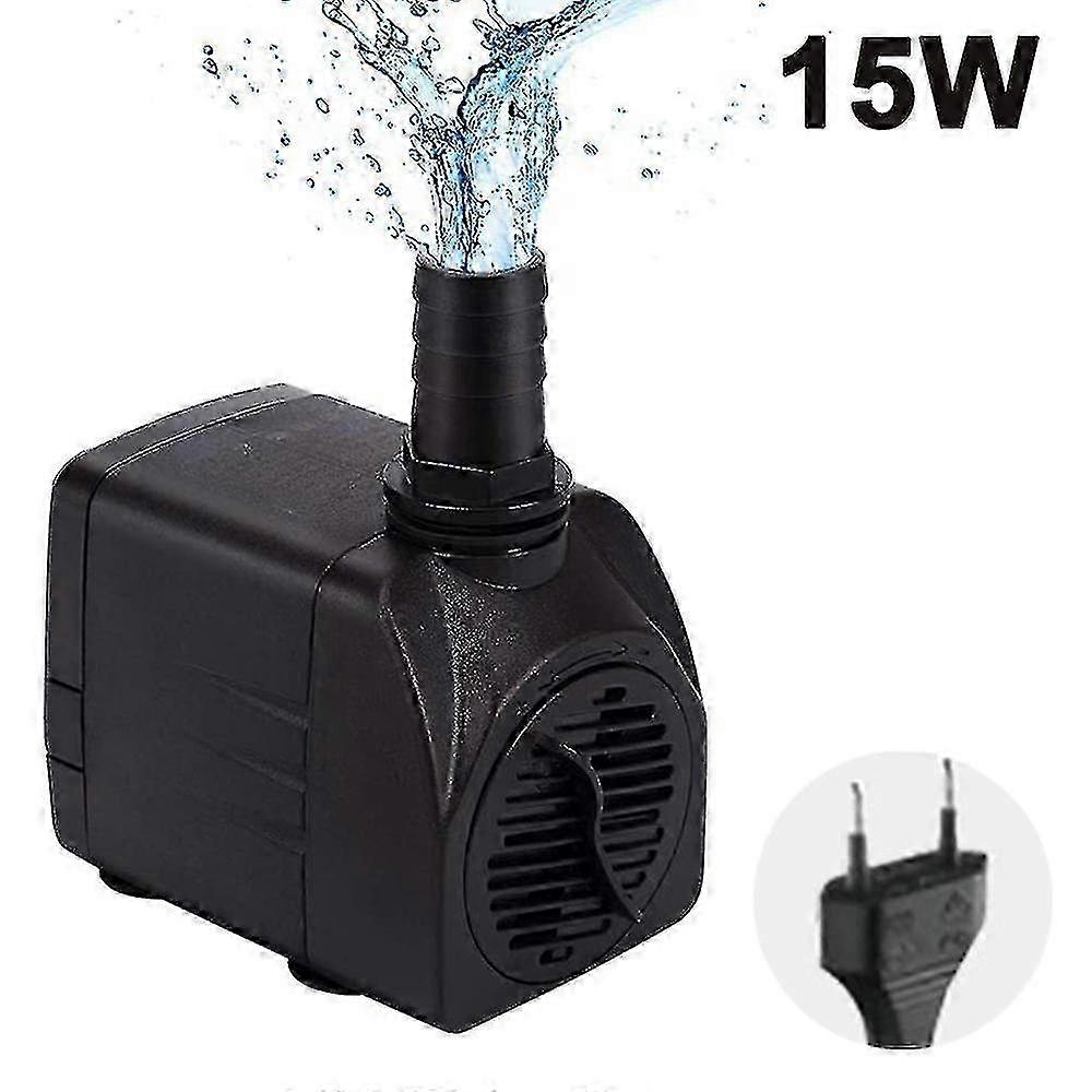 Ultra Quiet Submersible Pump with Fountain Function, High Quality 5ft Hose Included