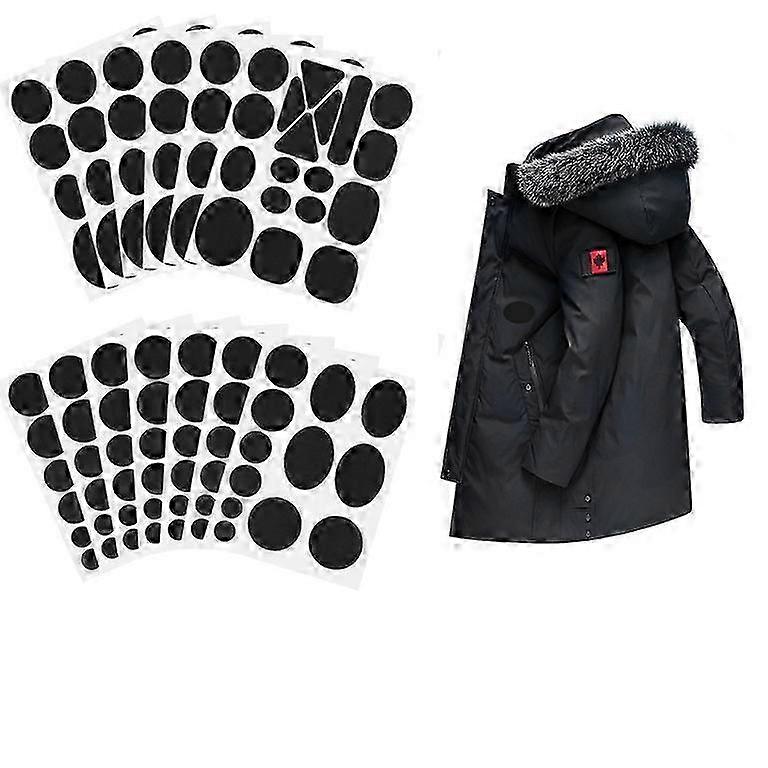 6pcs Self-Adhesive Down Jacket Jacket Without Trace Repair Hole Patch