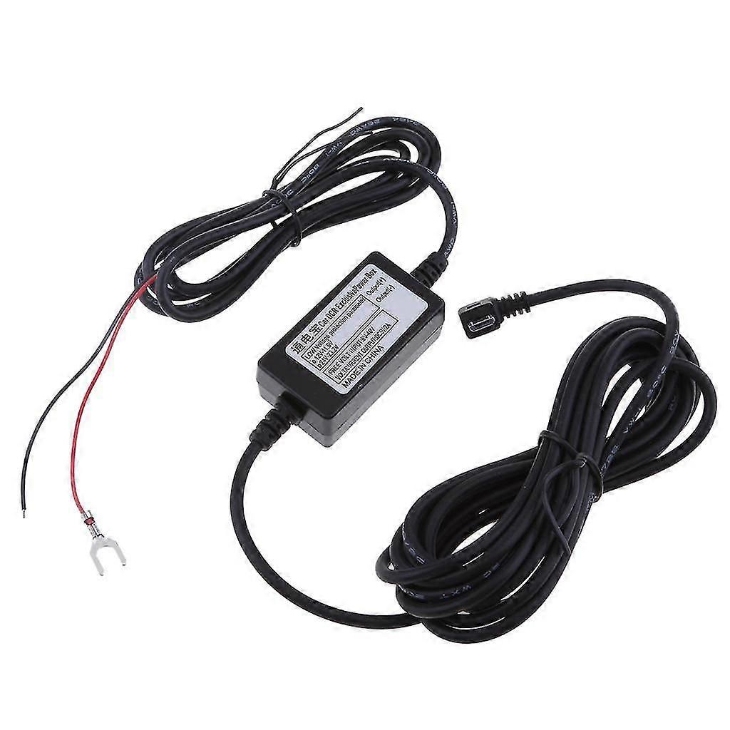2026 NEW Left Micro USB Exclusive Power Box for Car DVR Charger Dash Cam Adapter