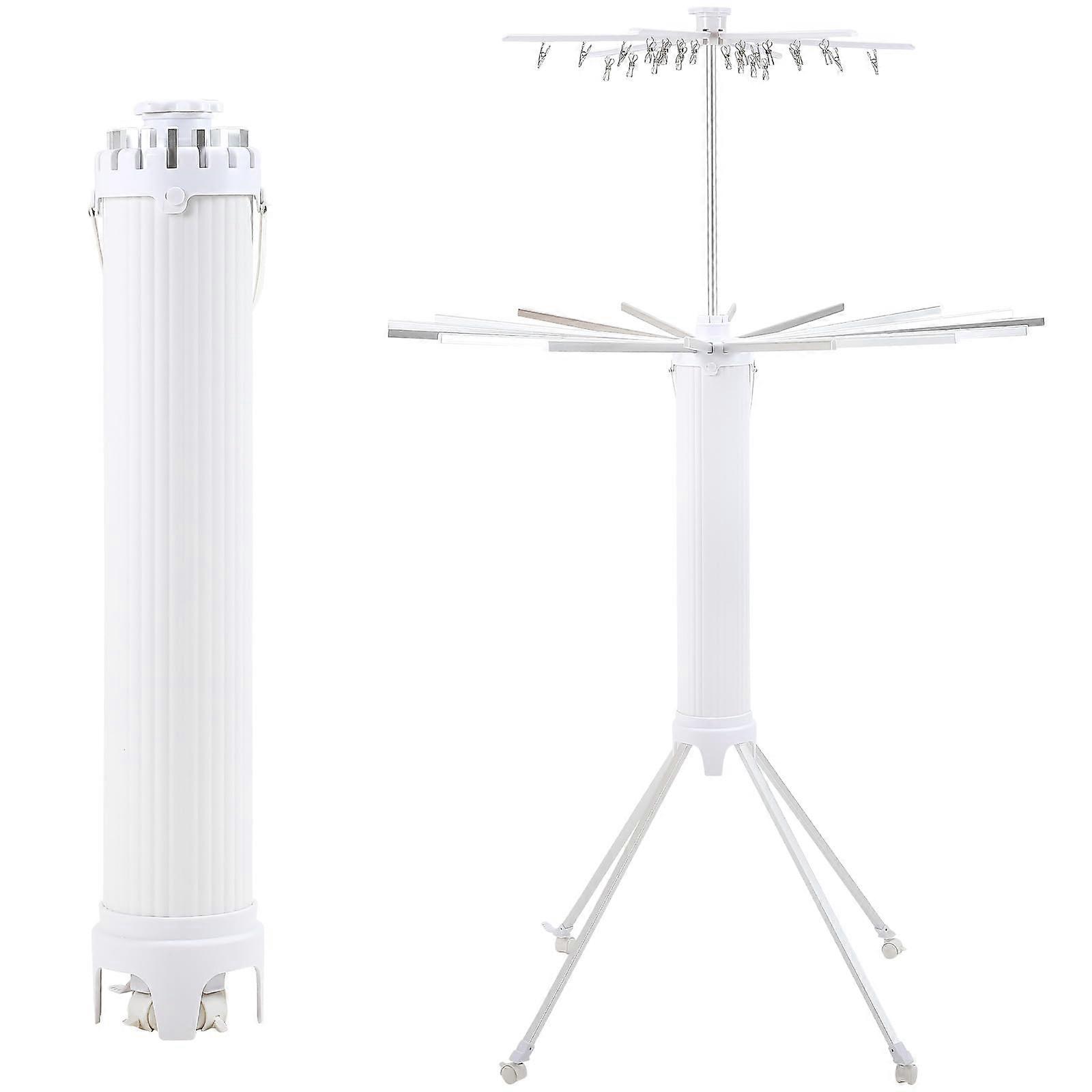 Foldable Clothes Drying Rack for Laundry Space Saving Collapsible Design