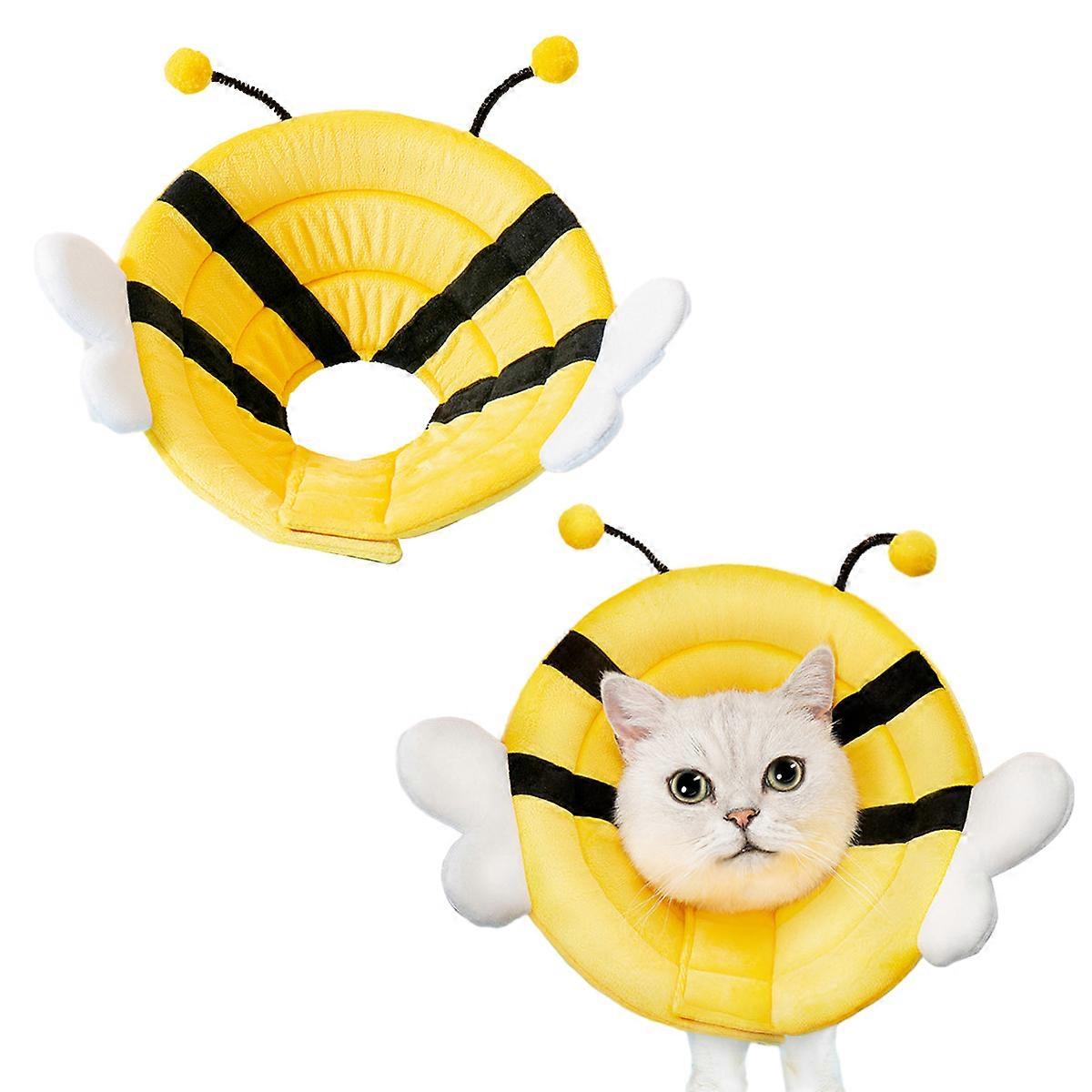 Soft Cat Recovery Collar,Cat Cone Collar Soft, Adjustable Dog Cat Cone,Dog Protective Cone Collar After Surgery,for Cats and Small Dogs