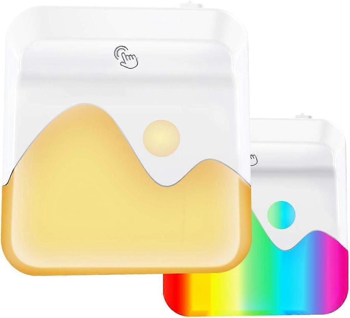 Plug-and-Play LED Night Light - Adjustable with Automatic Light Sensor