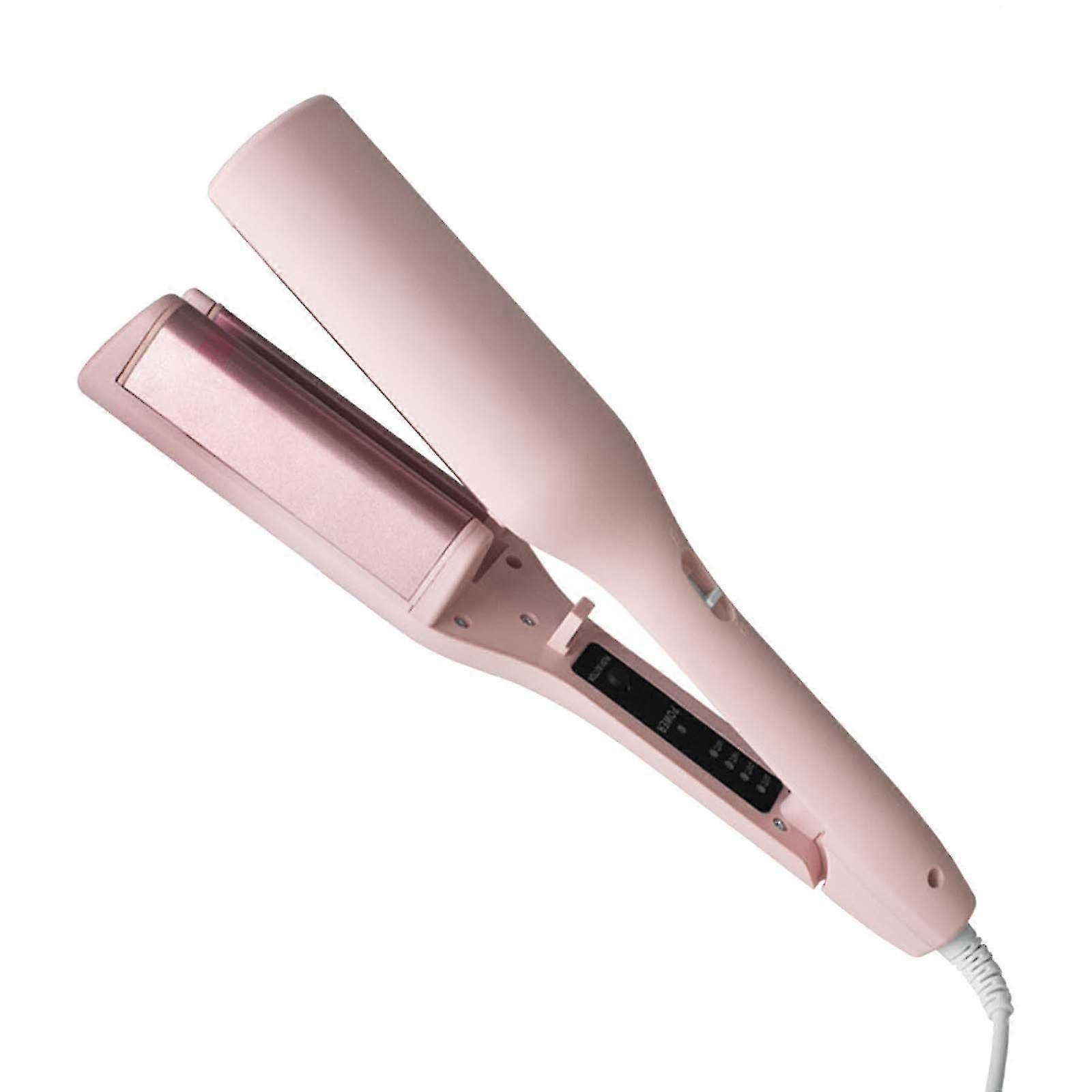 Egg Roll Curling Iron for Wide Deep Wave Hair Crimper for Dating Daily Party Violet