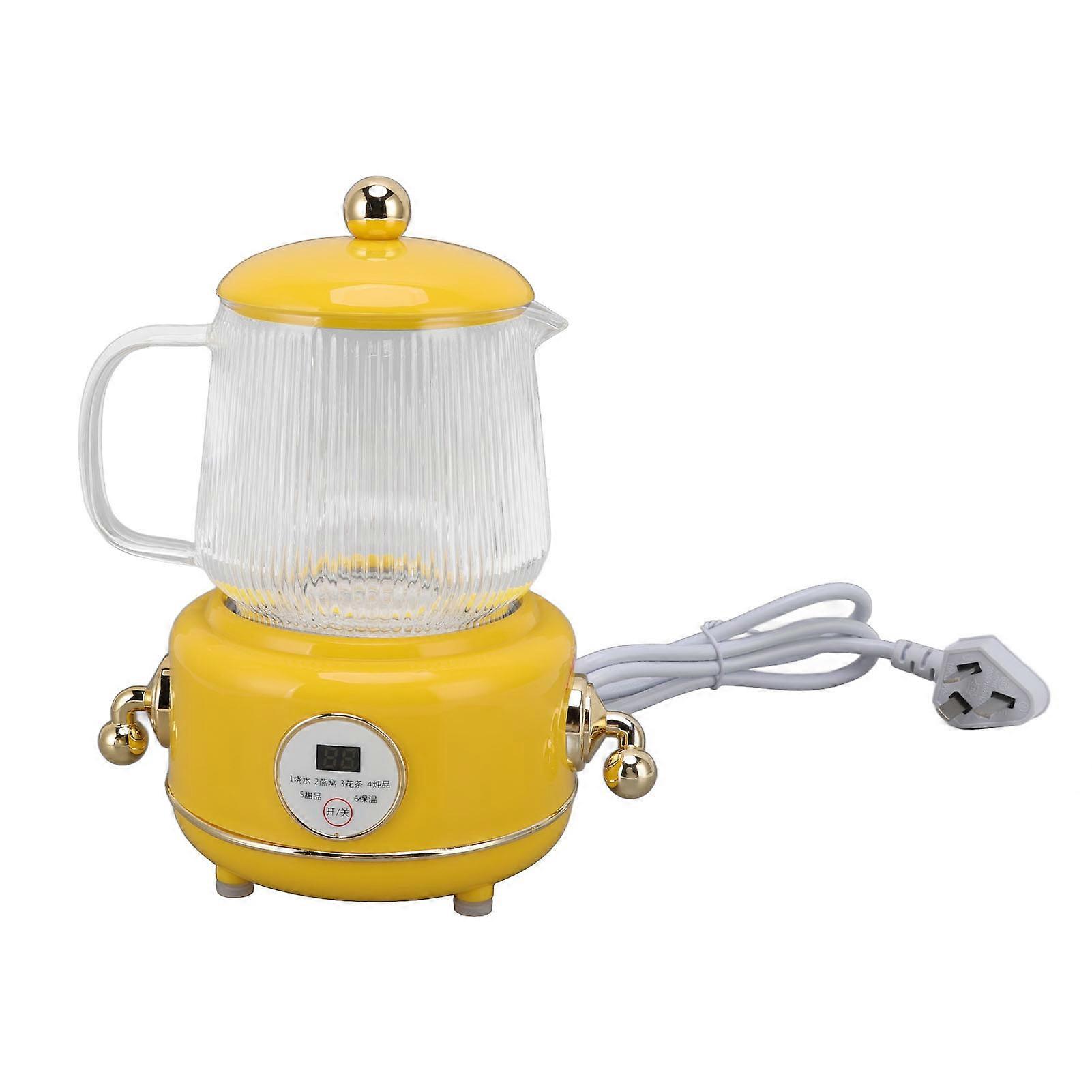 Electric Kettle, Precise Cooking Control for Efficiency & Taste Preservation, Retro Fashion Design for Various Home Decors, High-Quality Durable