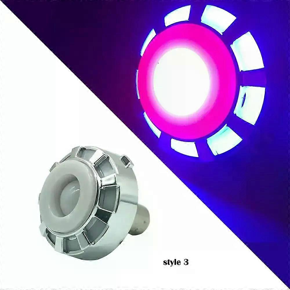 Universale Moto Strobo Flash Light DC12V LED Moto Freno Lampada Posteriore Colorato Fanale Posteriore Moto Decorazione Lampada