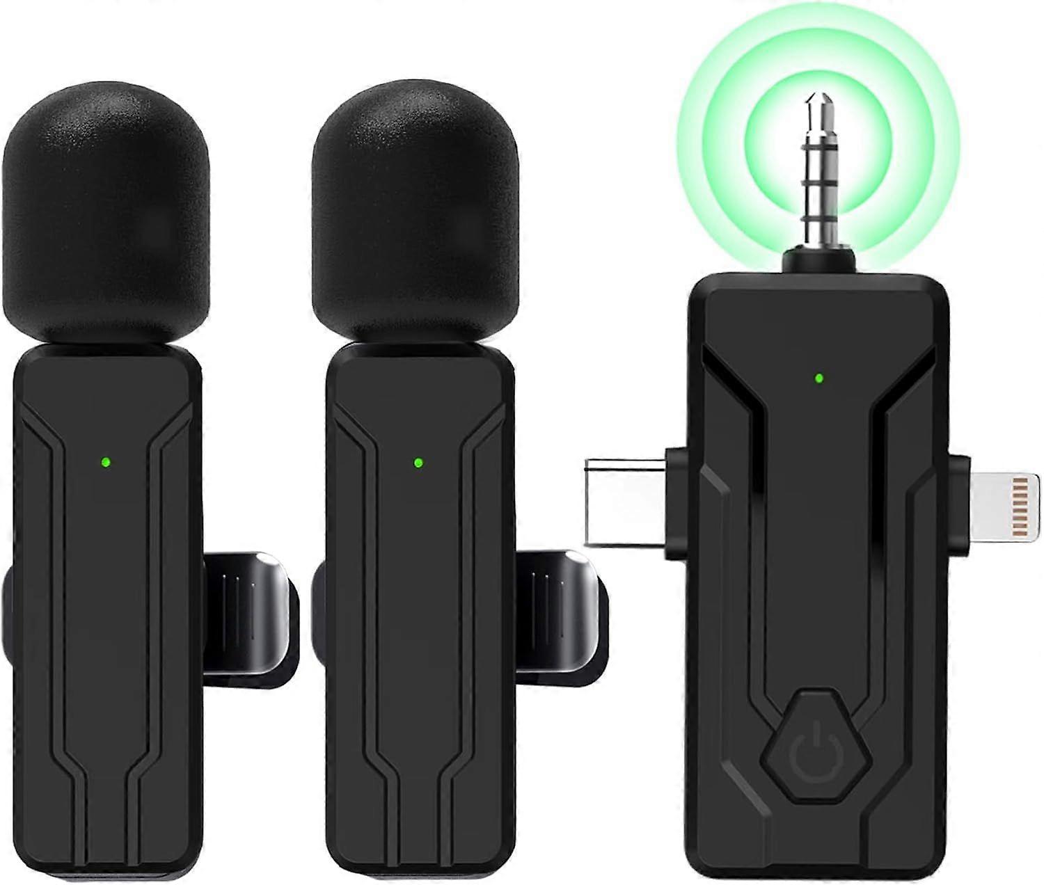 2025 Latest Model Mini Microphone for iPhone, Android, Camera, iPad, PC, 3 in 1
