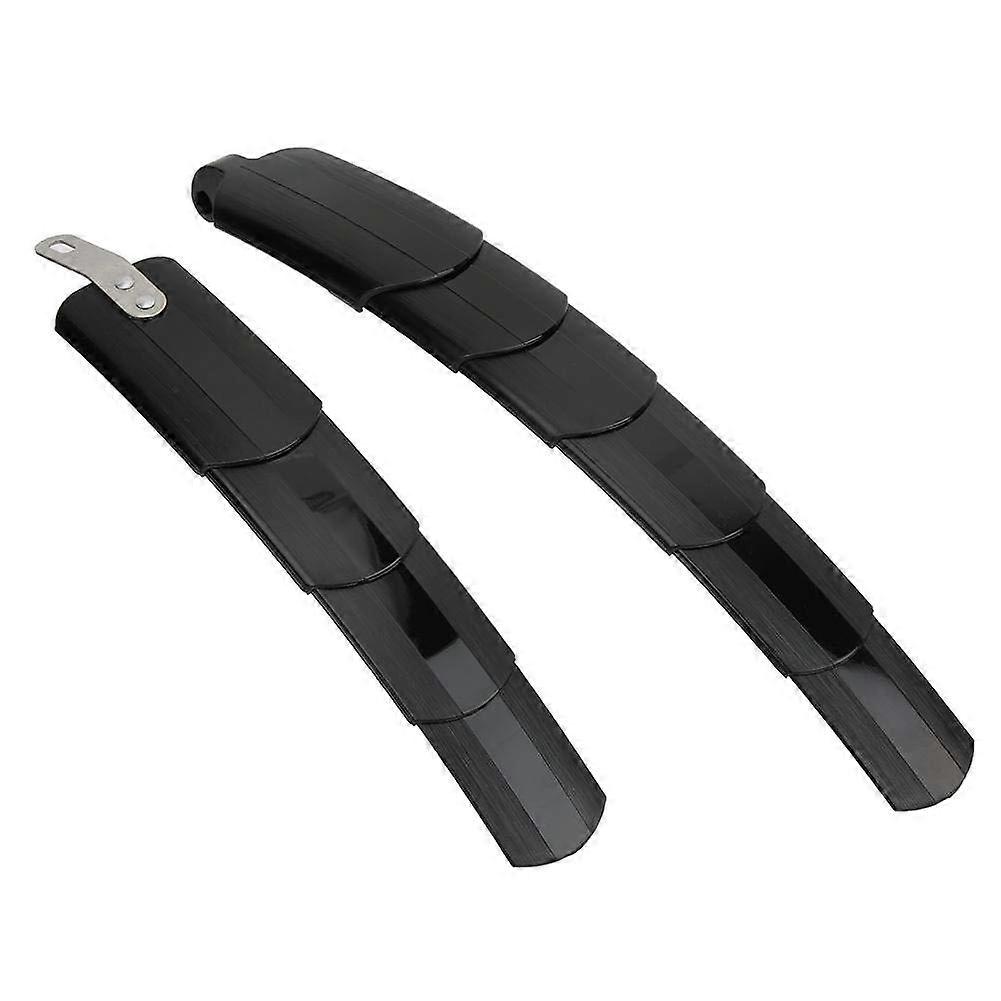 Keenso Front/Rear Sludge Guards, Adjustable Extending Mudguards, Universal Fit Mudguards, Plastic Mudguards For Bikes