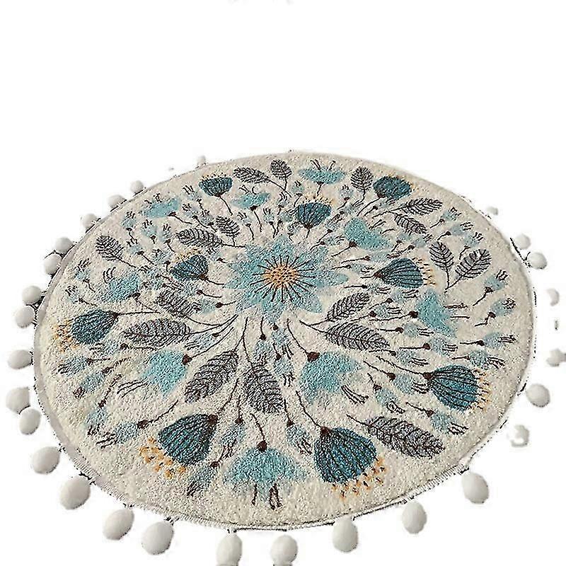 Small Round Rug 2ft Round Cute Bath Mat Bathroom Rug