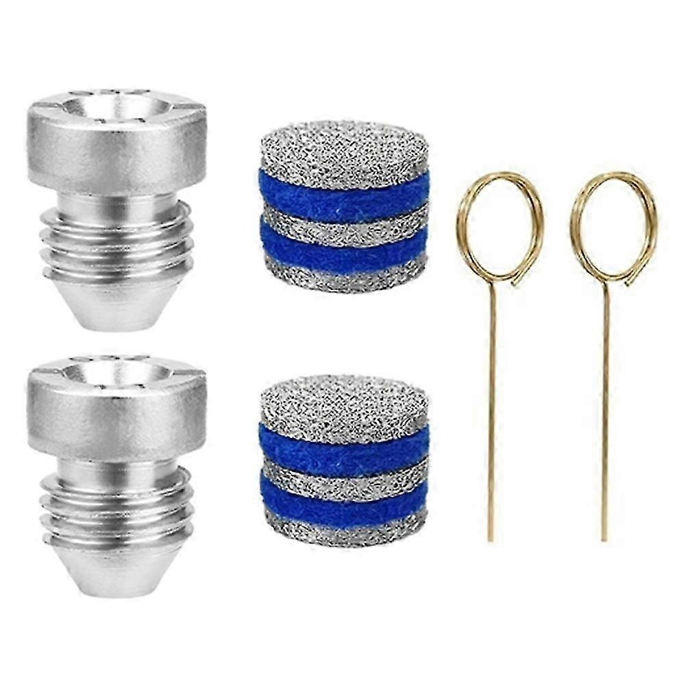 1.1mm Foam Cannon Orifice Nozzle and Foam Maker,Replacement Thread Nozzle Tips and Mesh Filter for S