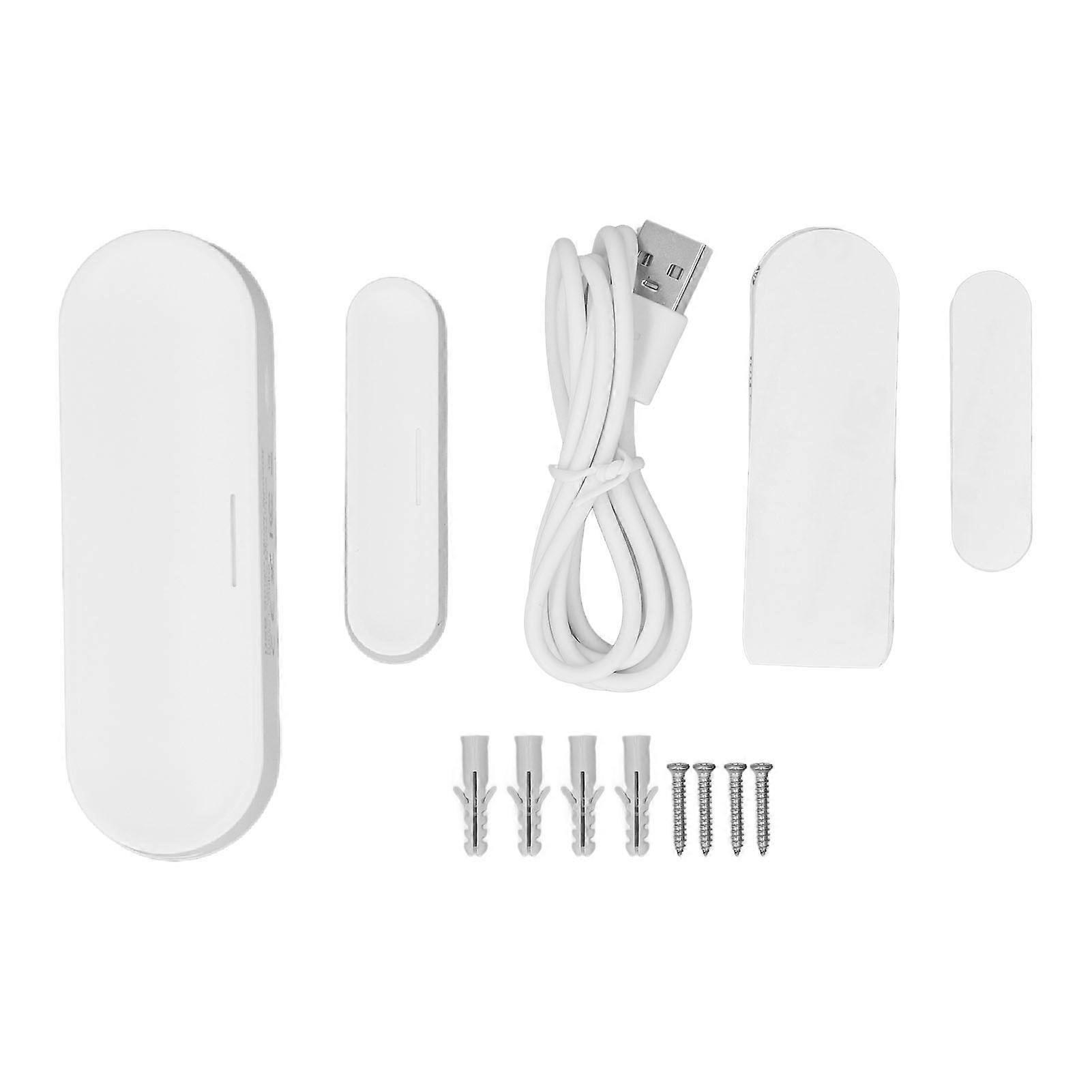 Window Anti Dismantle APP Control Real Time Notification Smart Wireless Door Sensor for Home Security