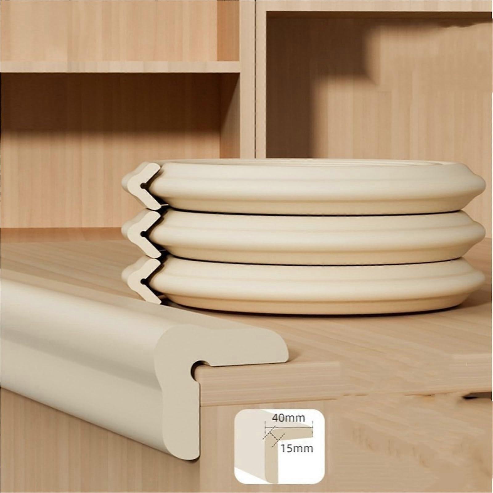 Safe Corner Guards, Soft Rubber Anti-Collision Strips for Furniture, Baby and Child Safety, Easy to Install