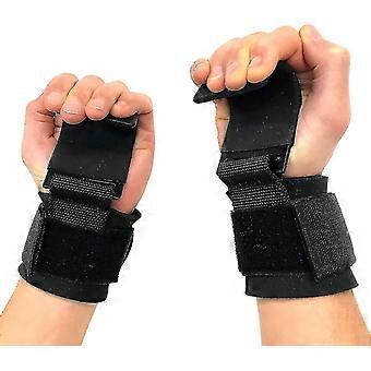 1pcs Wrist Lift Hook - Steel Lifting Hook With Non-slip Grip - Lifting Straps, Strength Training, Fitness, Crossfit, Weightlifting - One Size