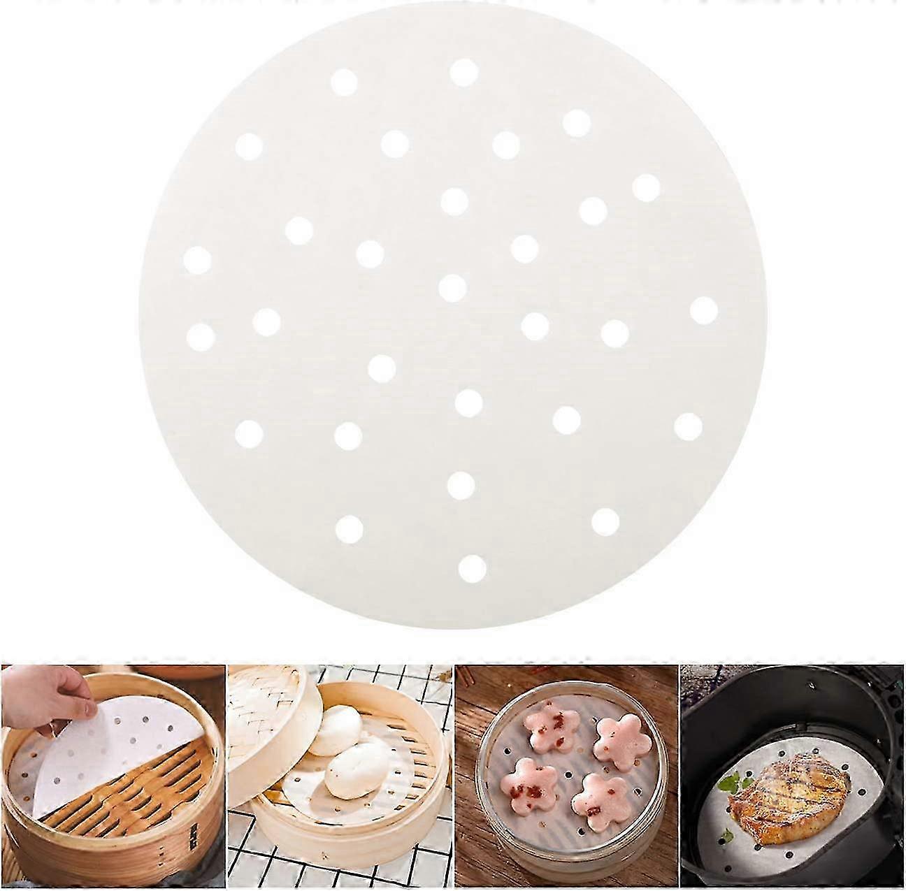 Non-Stick Baking Paper Sheets and Parchment Rounds 100 Sheets and 100 Pieces 18cm Diameter