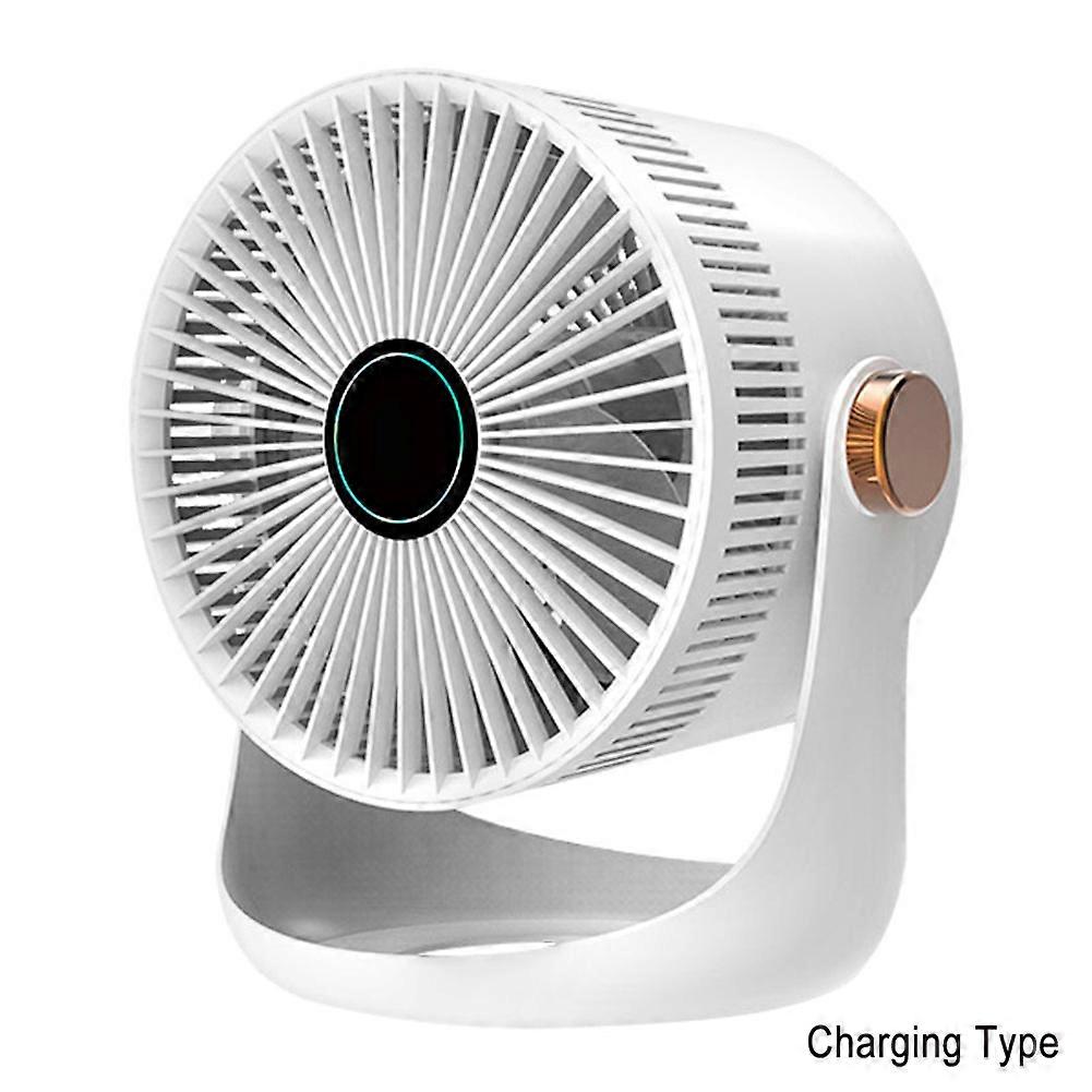 Type-C Charging Wall Hanging/Table Fan Rechargeable Lightweight Desk Fan for Wall Desk Use