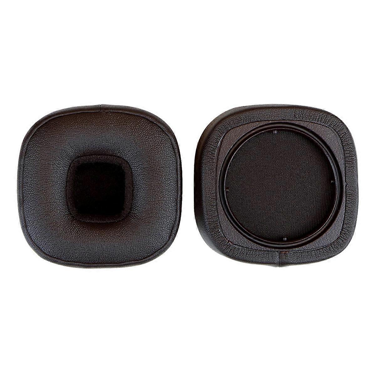 1 Pair Replacement Ear Pads for Major 5 Headphone Ear Cushions Memory Foam Earpads Ear Cups Brown