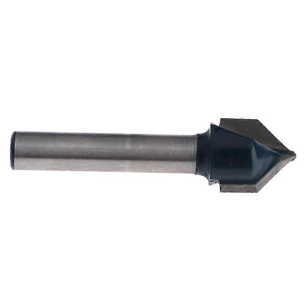 90 Degree V Groove Router Bit for CNC Engraving, Woodworking Tool with 1/4 Inch Shank