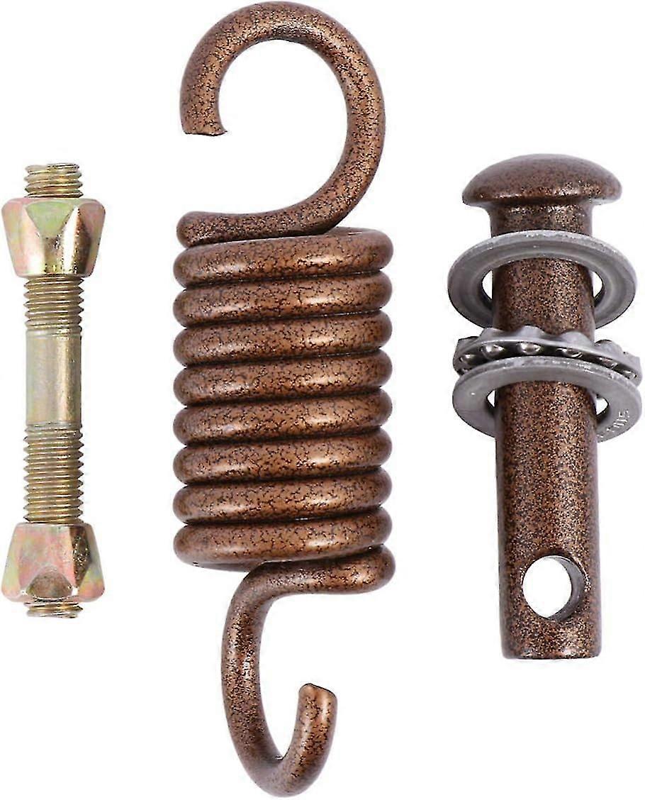 Heavy Duty Hanging Hammock Chair Kit, Alloy Swing Seat Hanging Set, Swing Hardware Kit with Spring, Hanging Hook, Patio Swing Accessories for