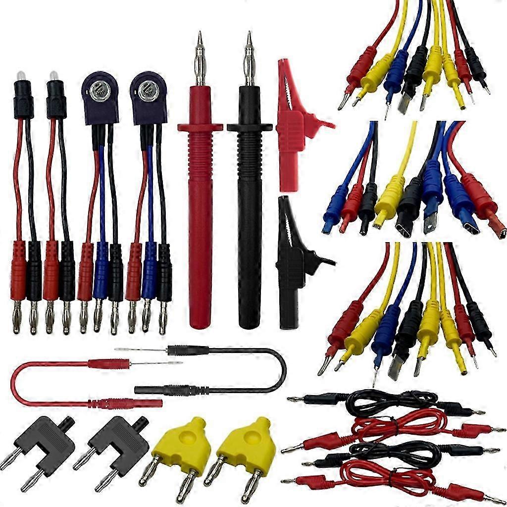 90Pcs Durable Tools Electrical Service Test Wire Repair Lead Diagnostic Circuit