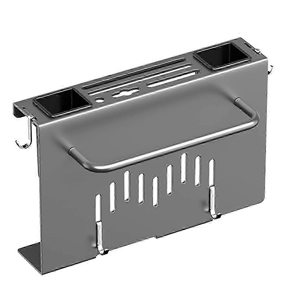 Wall Mount Utensil Holder,Kitchen Utensil Rack,Multi-Use Hanging Storage Organizer Rack with Choppi