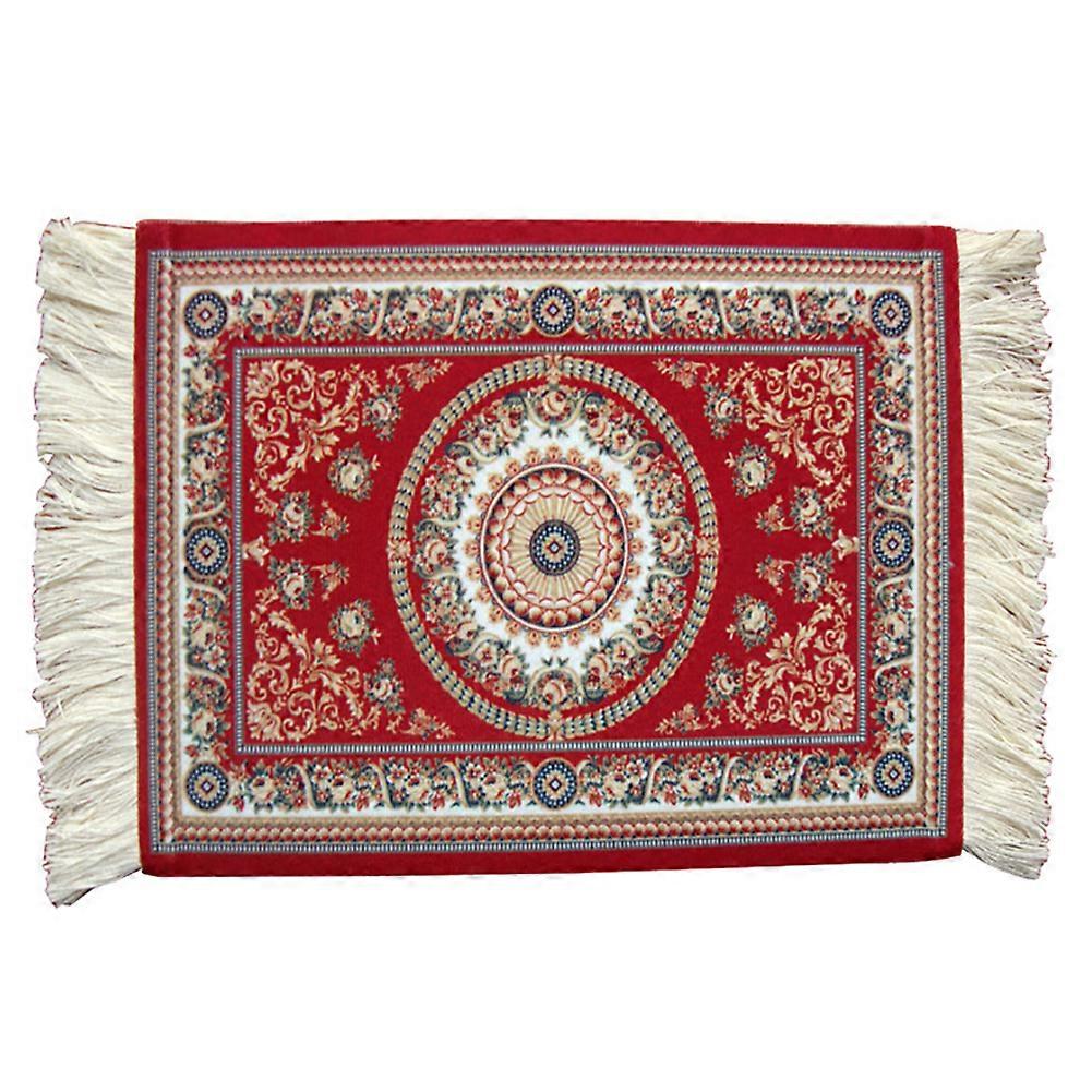 Rug Mouse Pad Oriental Persian Carpet Mouse Mat Computer Mousepad for Table Decor