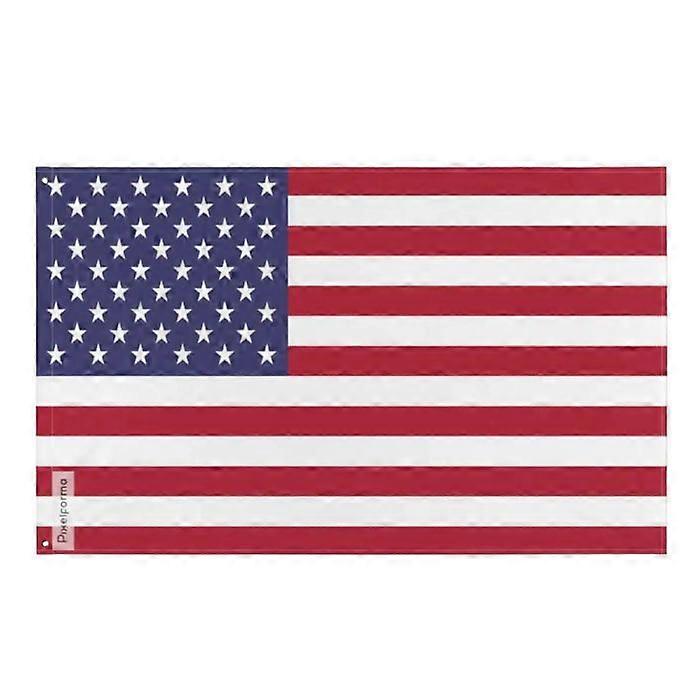 Flag of the United States – 128 x 192 cm – Polyester – Iron eyelets – Durable
