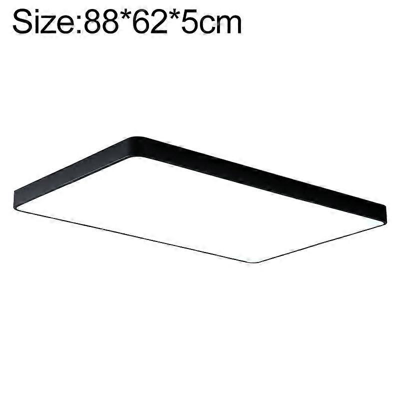 Macaron LED Rectangle Ceiling Lamp, Stepless Dimming, Size:88x62cm