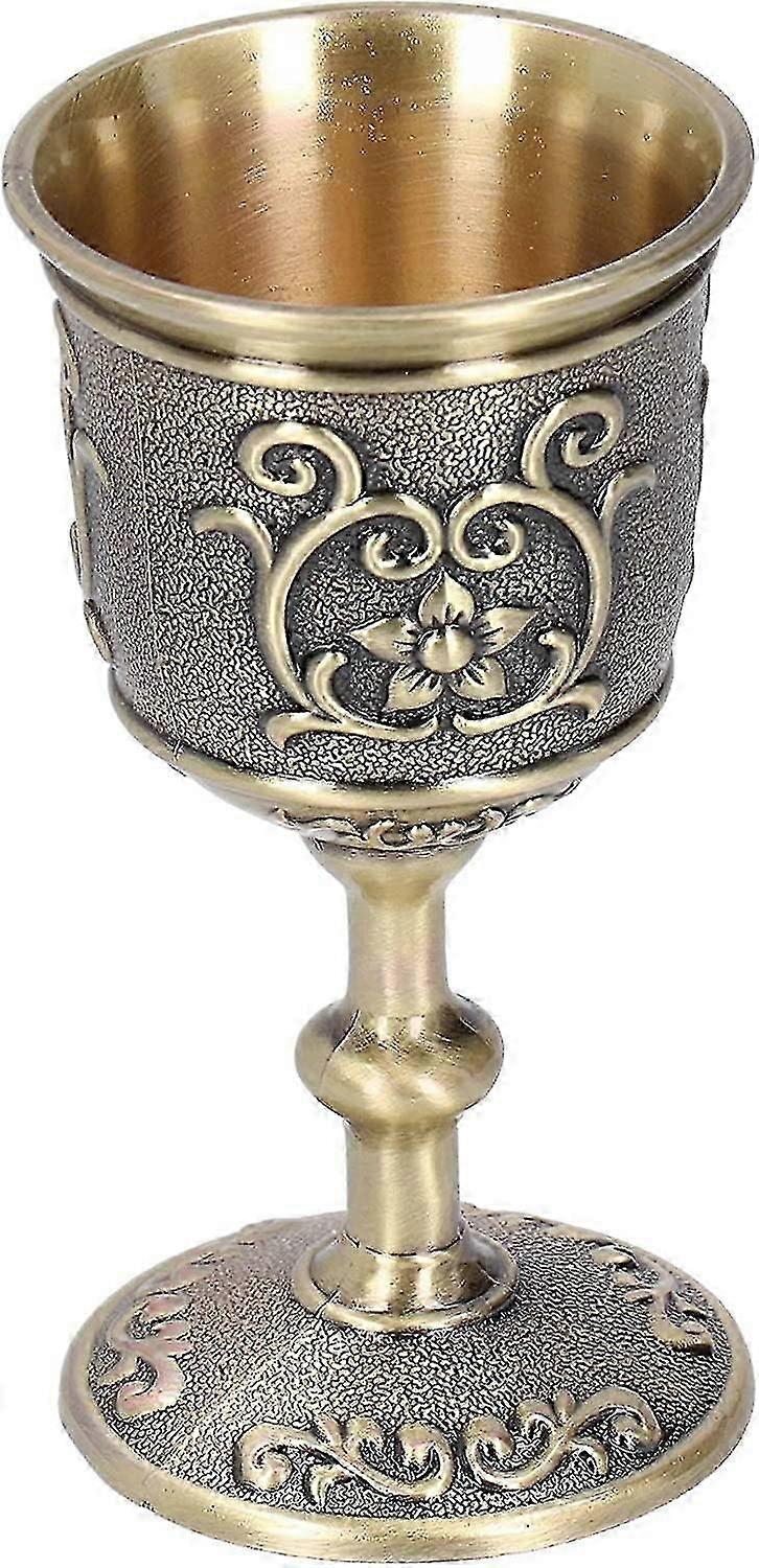 Chalice Goblet, Exquisite Wine Goblet, Decorative Bronze Practical Whiskey For Wine(large)