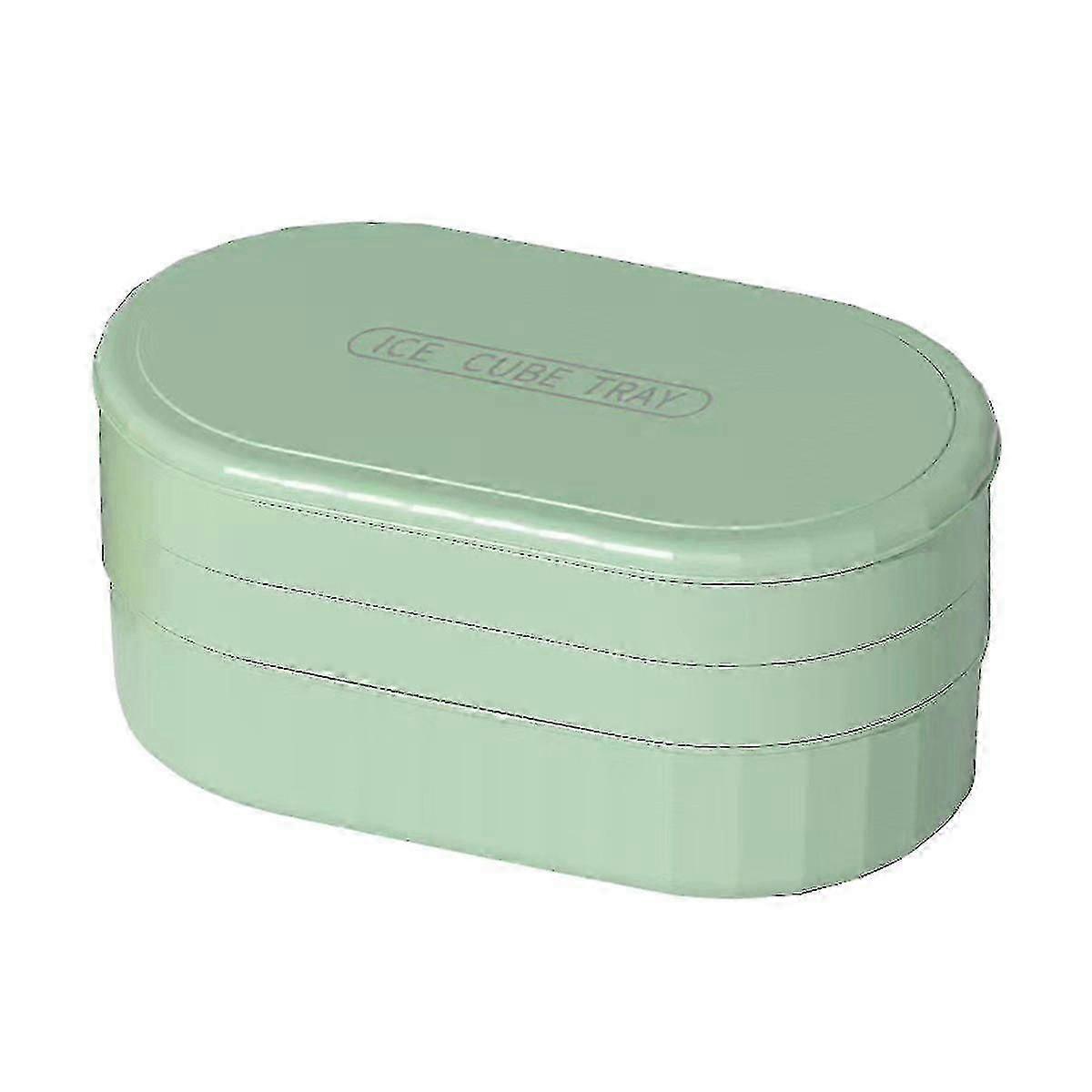 Silicone Ice Tray 72 Grid Food-Safe Ice Cube Mold Large-Capacity Ice-Making Container Ice Storage B