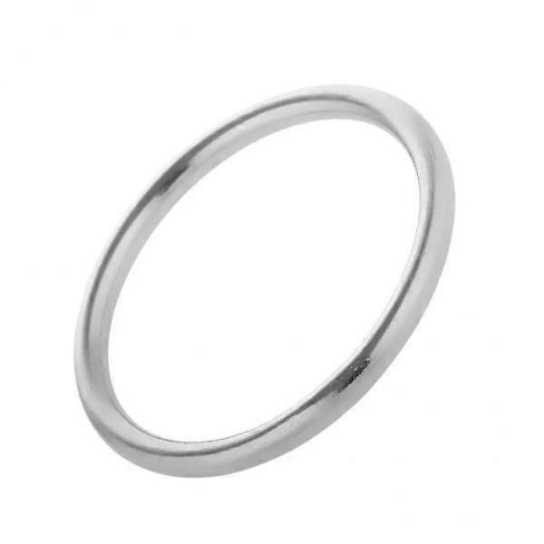 7xSeamless ανοξείδωτο Ο στρογγυλό σκάφος 3x25mm σκαφών σκαφών κύκλων δακτυλίων