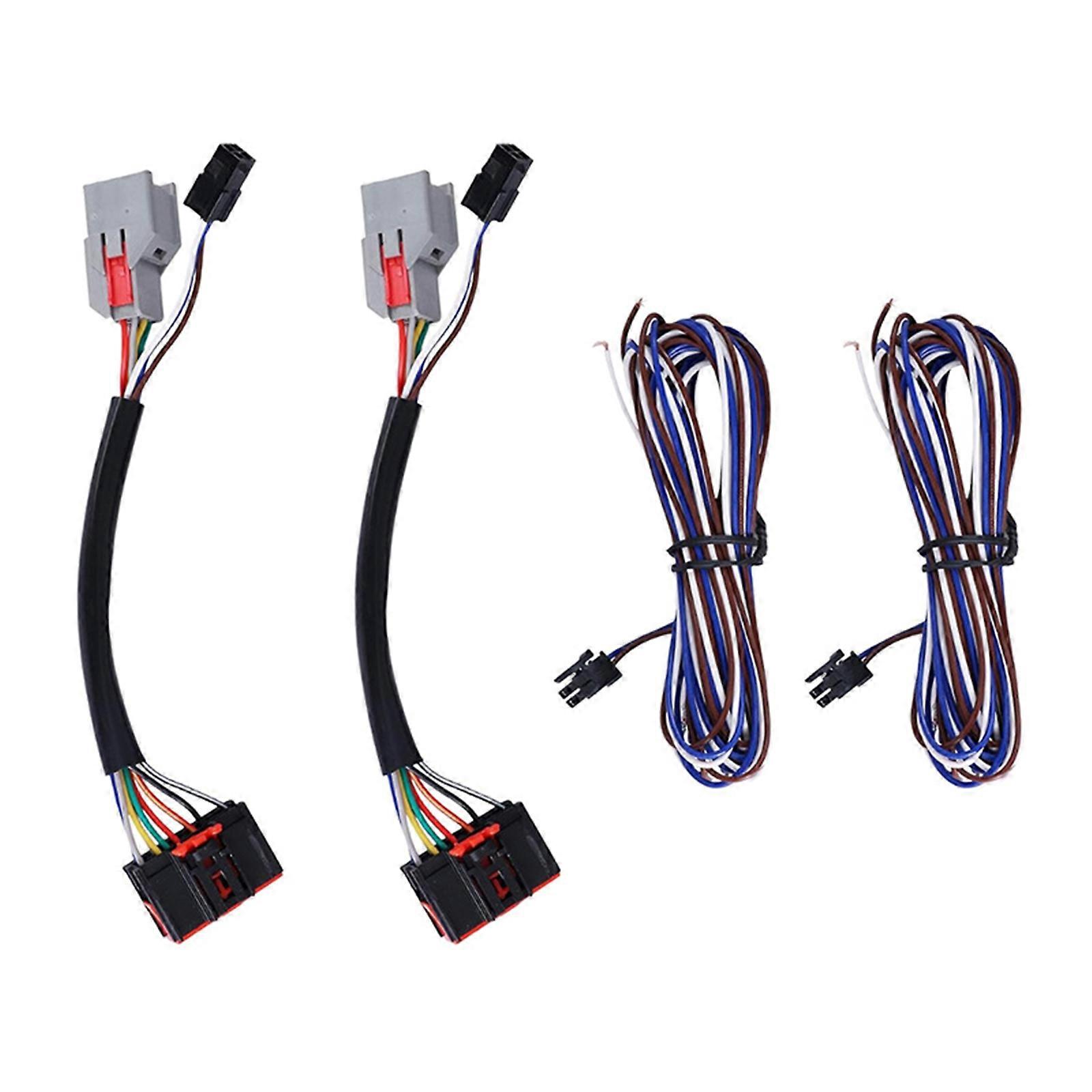 Installazione facile Efficiente Adattatore per cavo di cablaggio di conversione da 8 pin a 22 pin adatto per specchio per rimorchio F150
