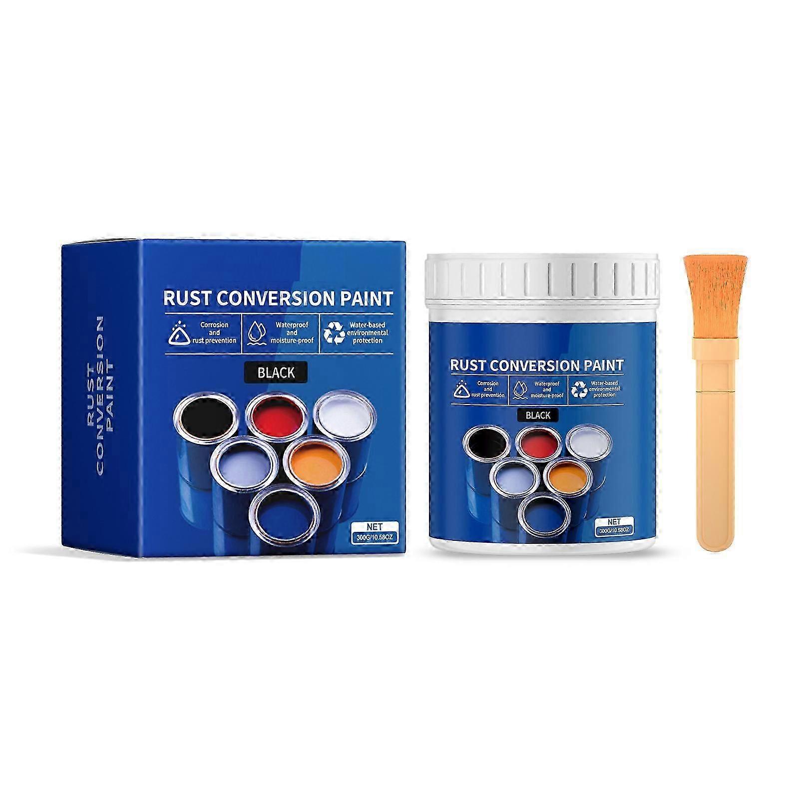 Water Based 300g Rusts Converter Paint Rusts Converter Paint Weatherproof & Multiple Color Industrial Protection for Metal White