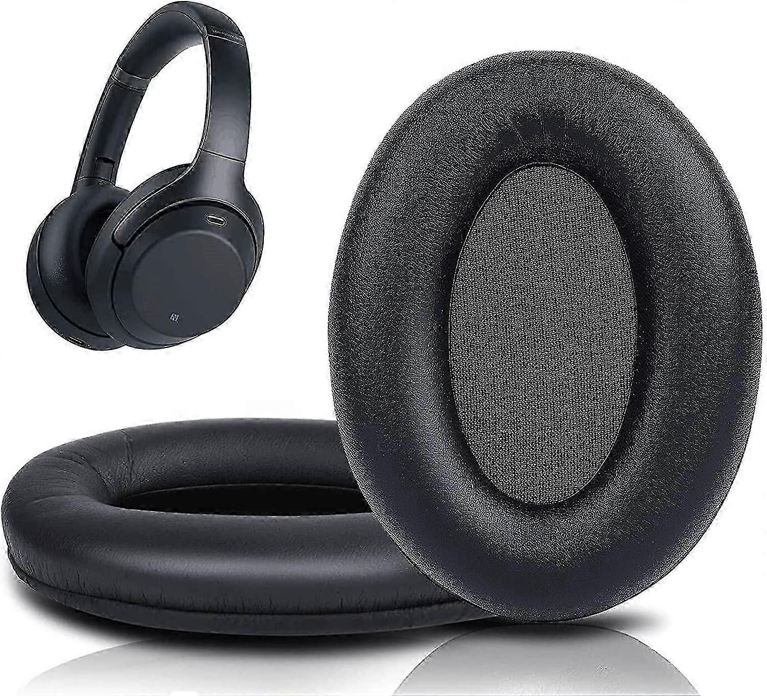 Øreputer Puter erstatning for Sony WH-1000XM3 1 par (svart)