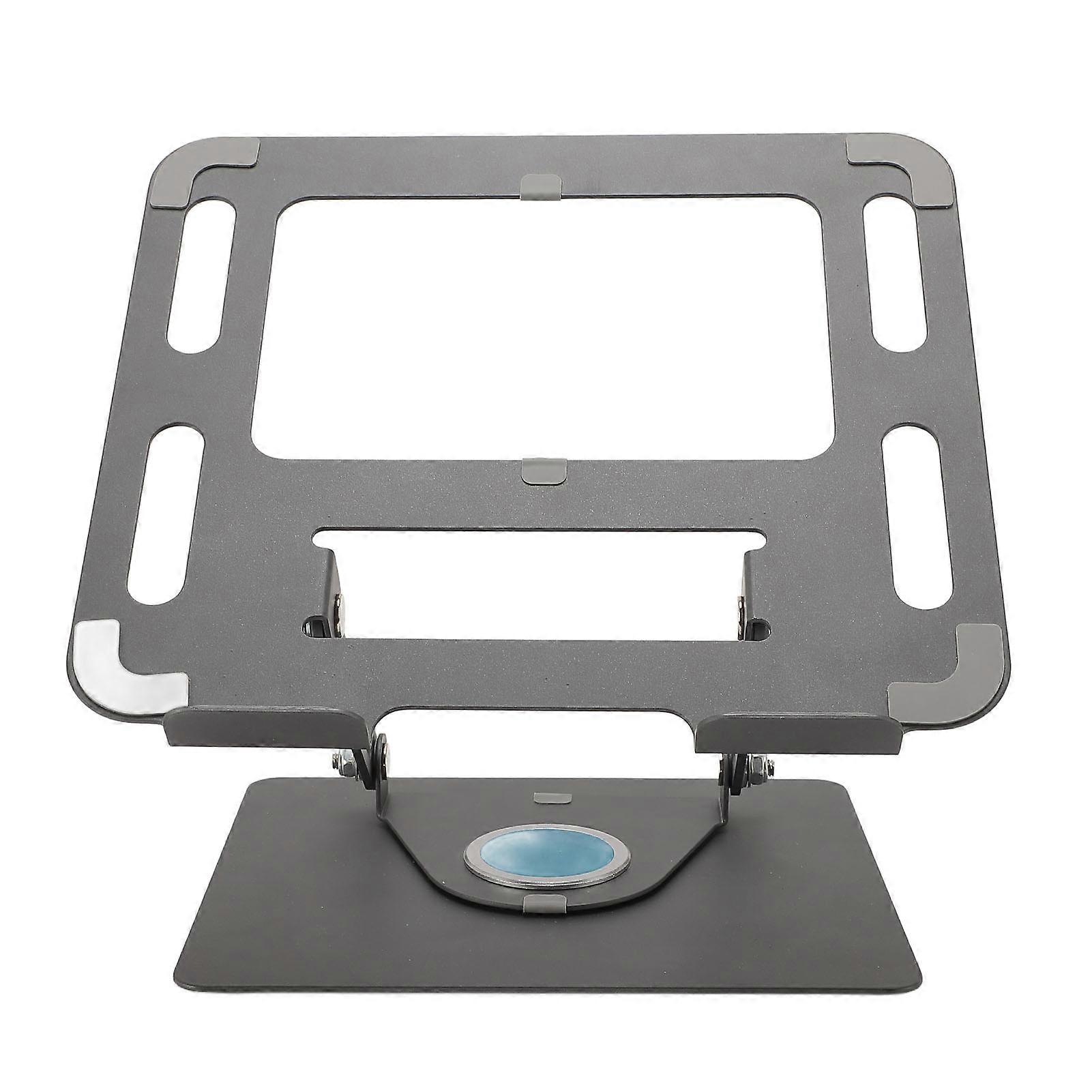 Laptop Stand Adjustable Angle and Height Non Slip Base Metal Reading Rack Notebook Riser Holder for Tablet Mobile Phone