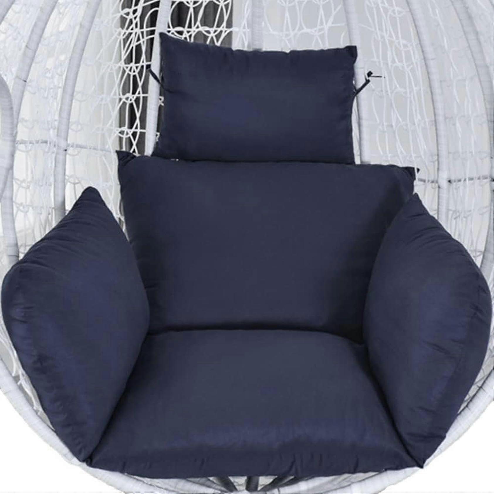 Thickened egg chair cushion, replacement for indoor and outdoor use Ref: 3973