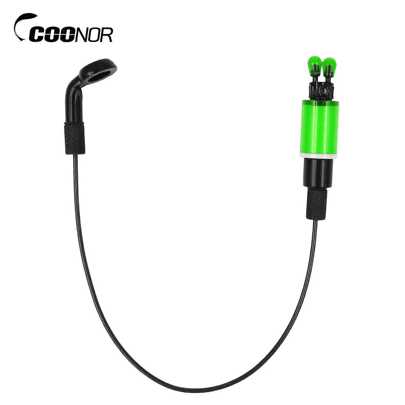Fishing Alarm Rod Indicator with Chain Hanger, Sensitive Fishing Tool and Gadgets for Night and Day Bite Alerts
