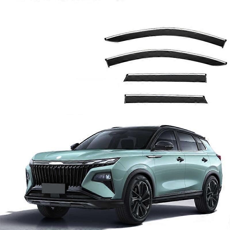 Applicable Side Window Deflector Window Visor Rain Eyebrow Shelter Awning & Shelters For Dongfeng Aeolus Haoji 2022 2023 2024