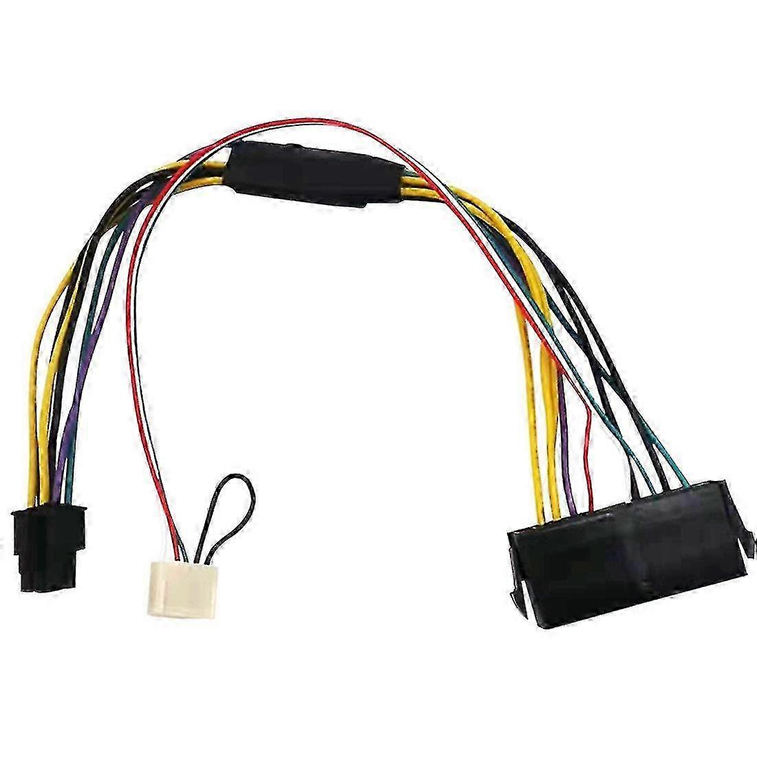 24 ピン - 6 ピン オス電源ケーブル、ミニ 6 ピンコネクタ付き、ProDesk 600 G1 メインボード変換ワイヤ用