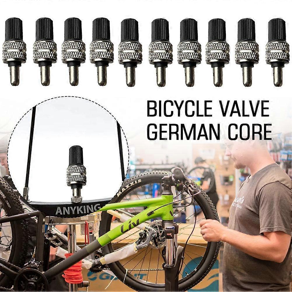 4pcs(A)$Bicycle all copper German valve core set valve core German core