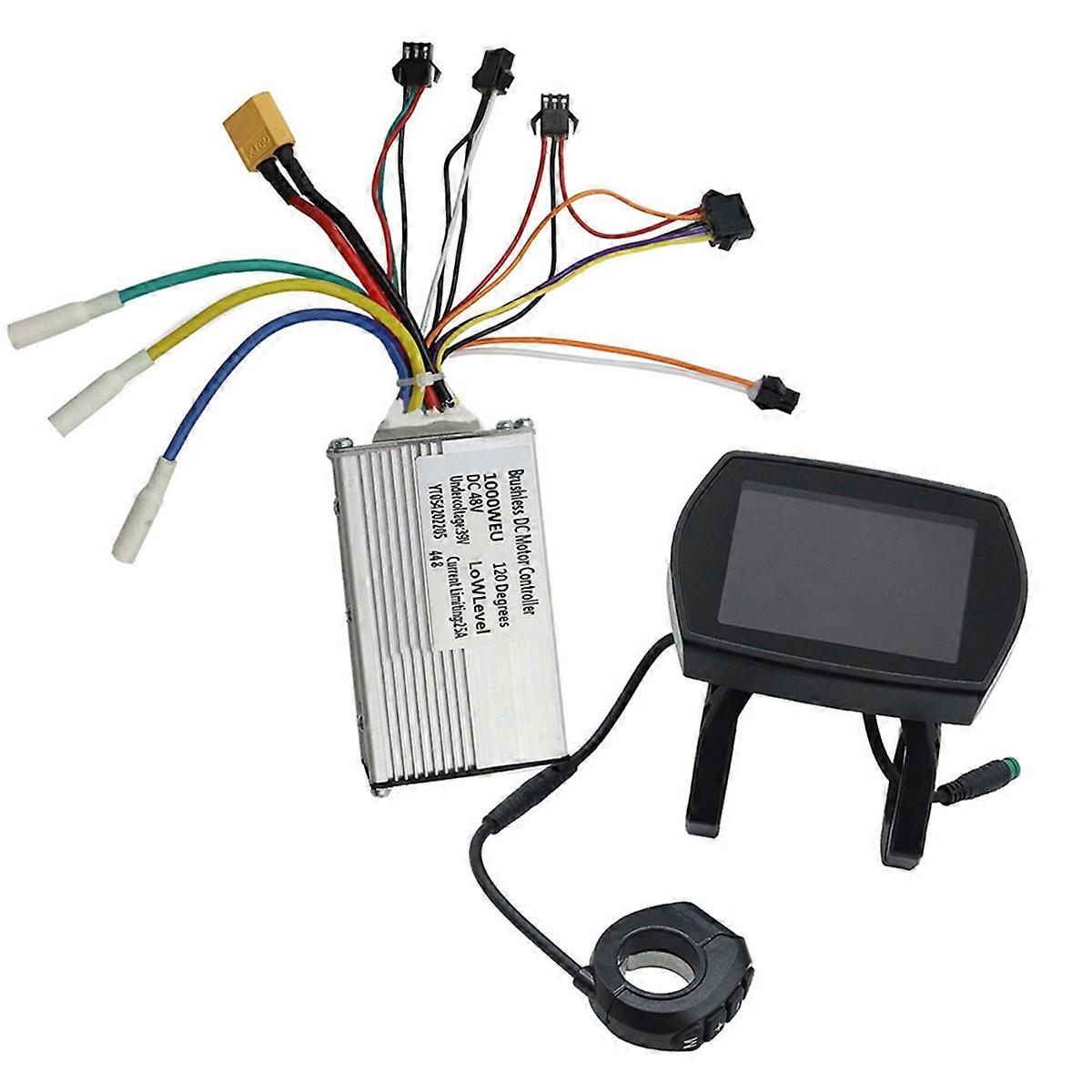 48V/25A 1000W E-Scooter Controller mit Display Bedienfeld für G2 PRO 10 Zoll Elektroroller A