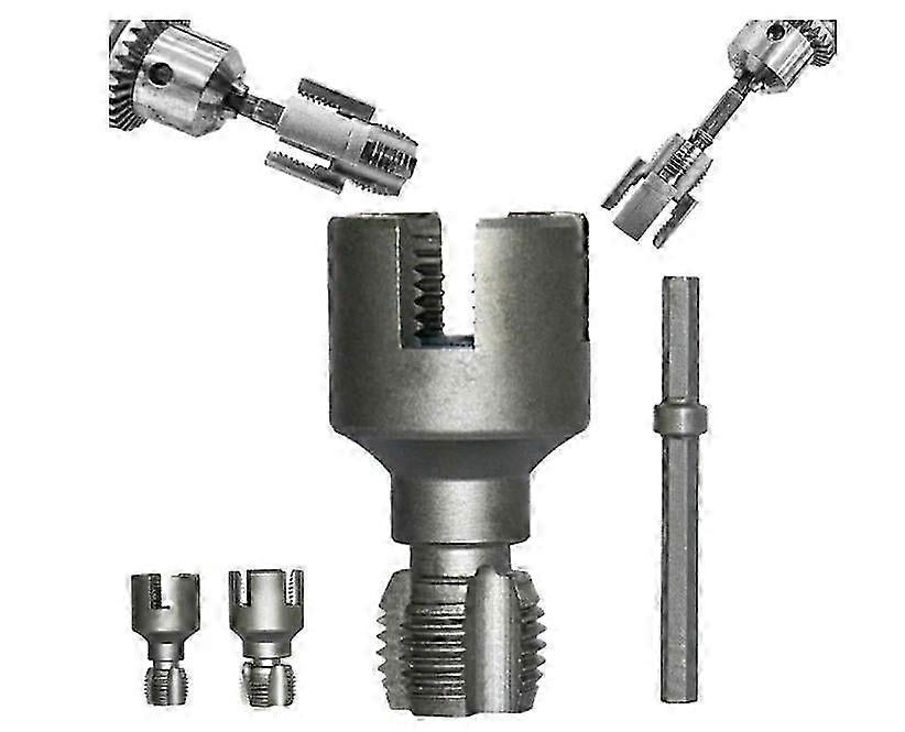 Pipe Thread Cutting Tool，1/2'' 3/4'' Internal External Rethreading Maker Edition0612