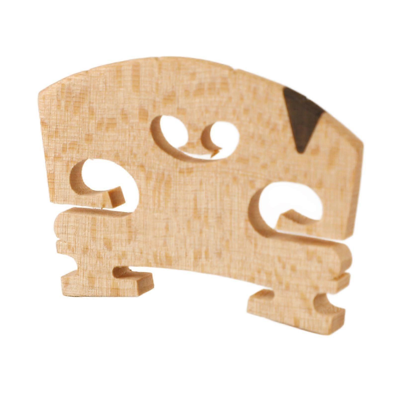 4/4 Violin Bridge Premium Maple Wood Accessories