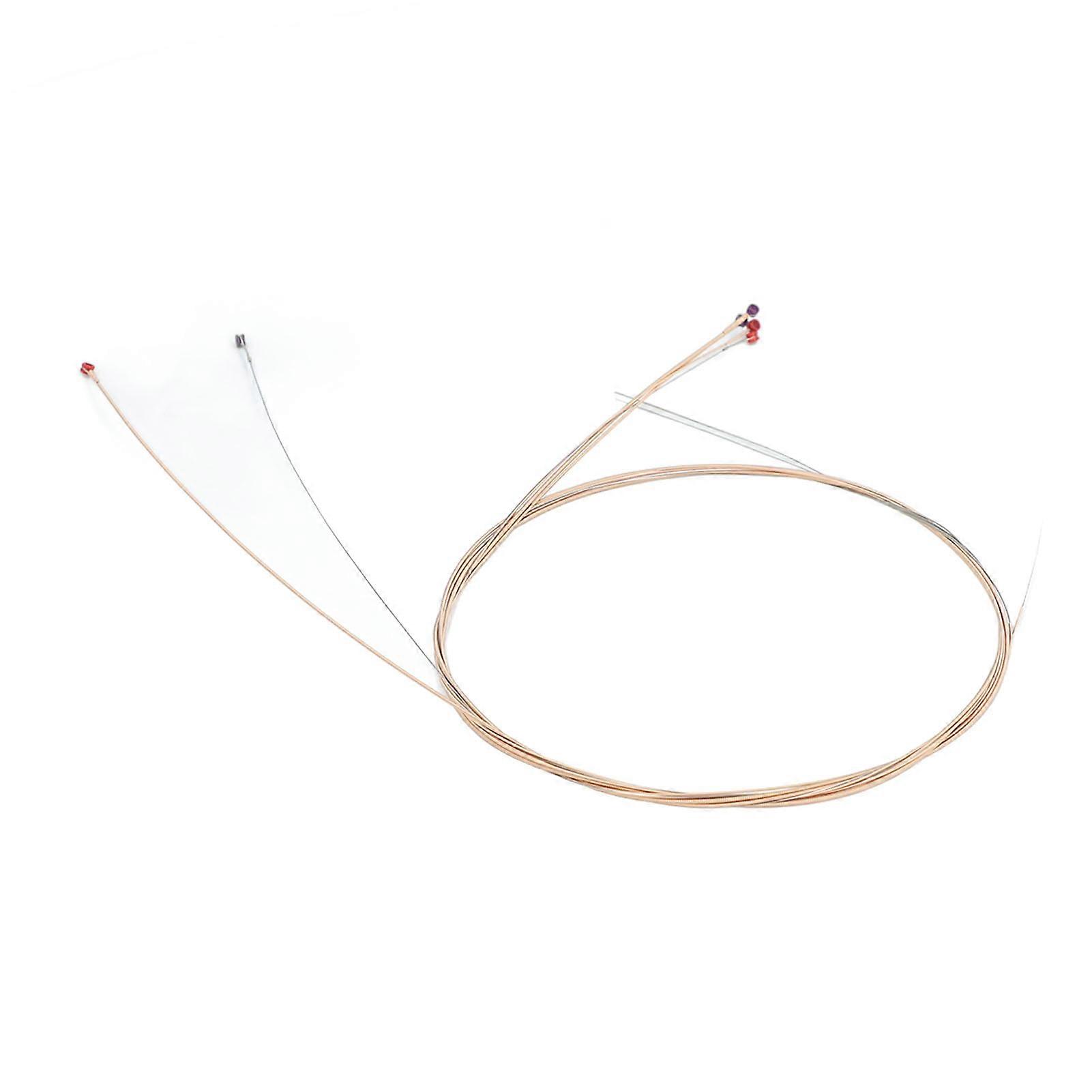 3 Set Folk Guitar Strings Crystal Clear Tone Hex Core Long Lasting Acoustic Guitar String Set 