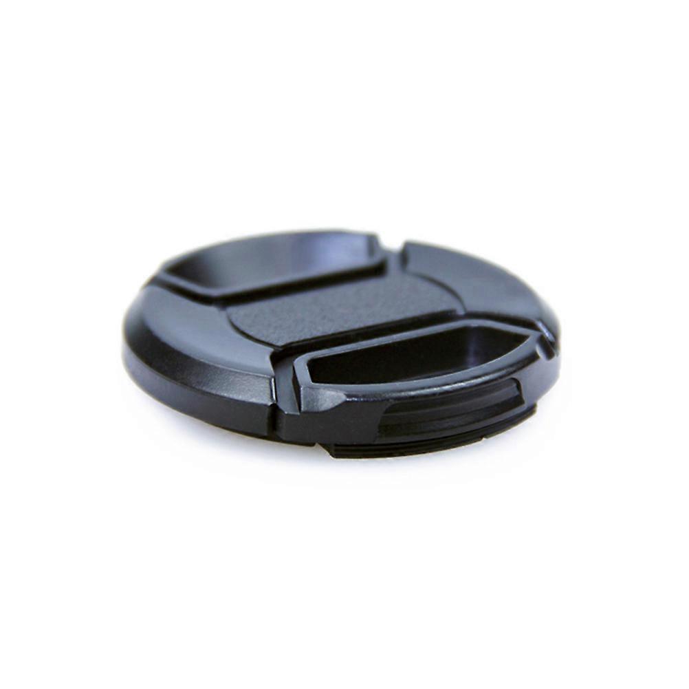 Sturdy Lens Cover Including Security Leash and Efficient Center Locking Function