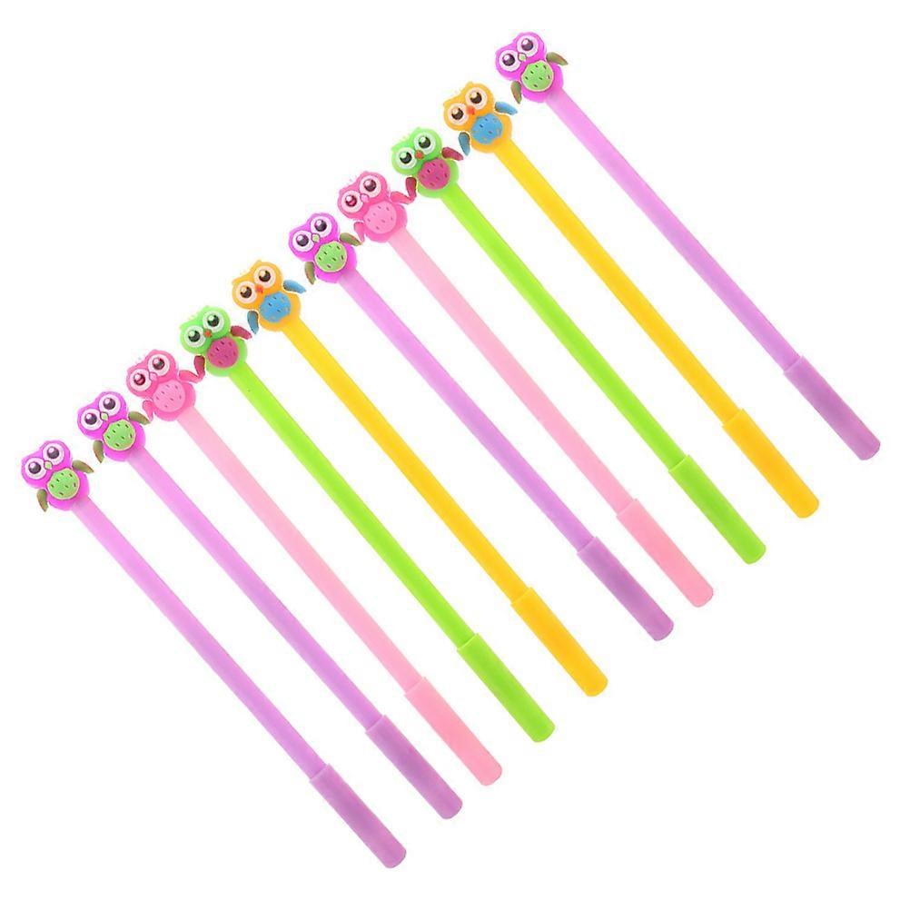 Smooth Writing Roller Pens Creative Gel Pens For Office Use 10Pcs