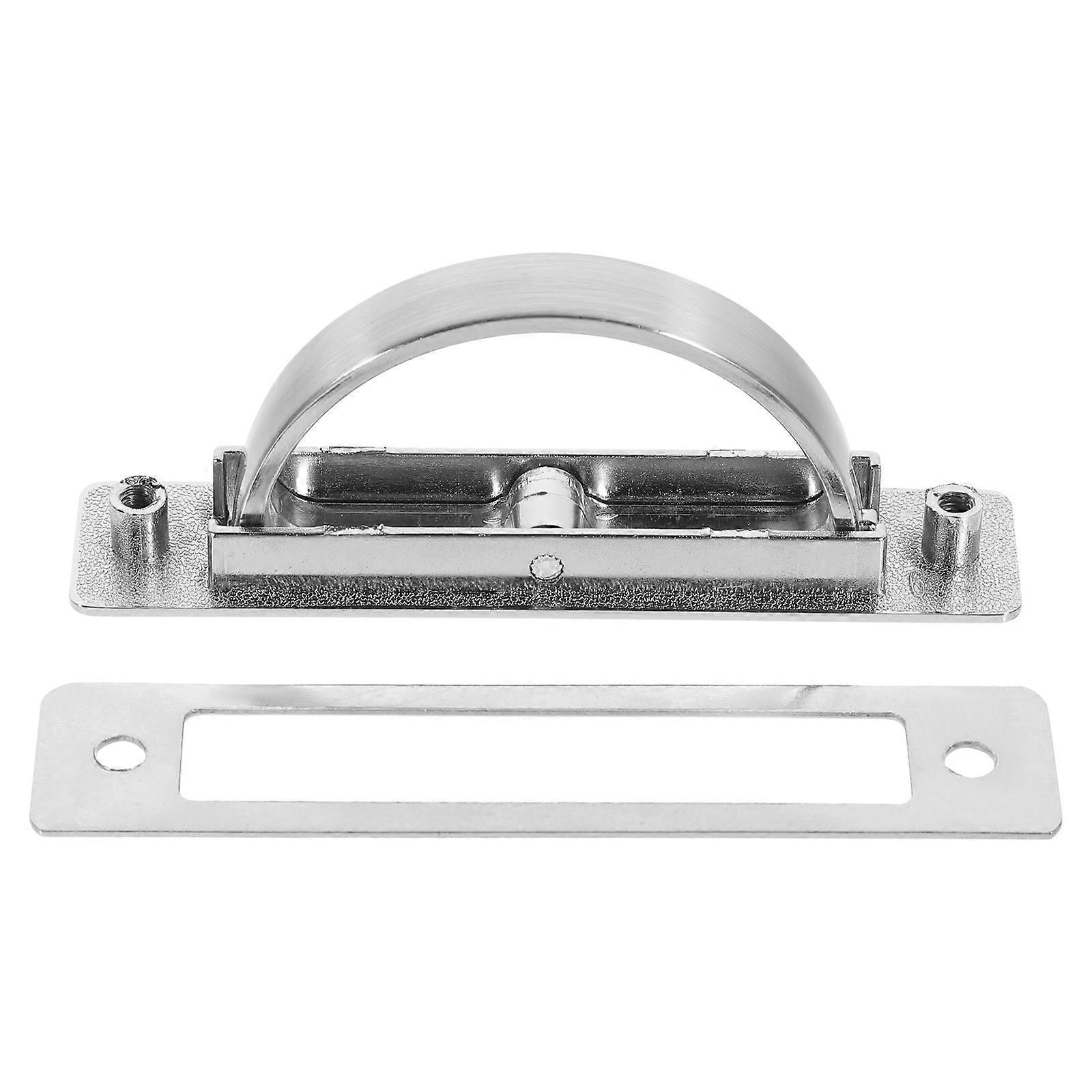 Kitchen Cabinet Handles Easy To Use Hidden Installation Drawer Pulls Handles Bathroom Zinc Alloy 1Pcs