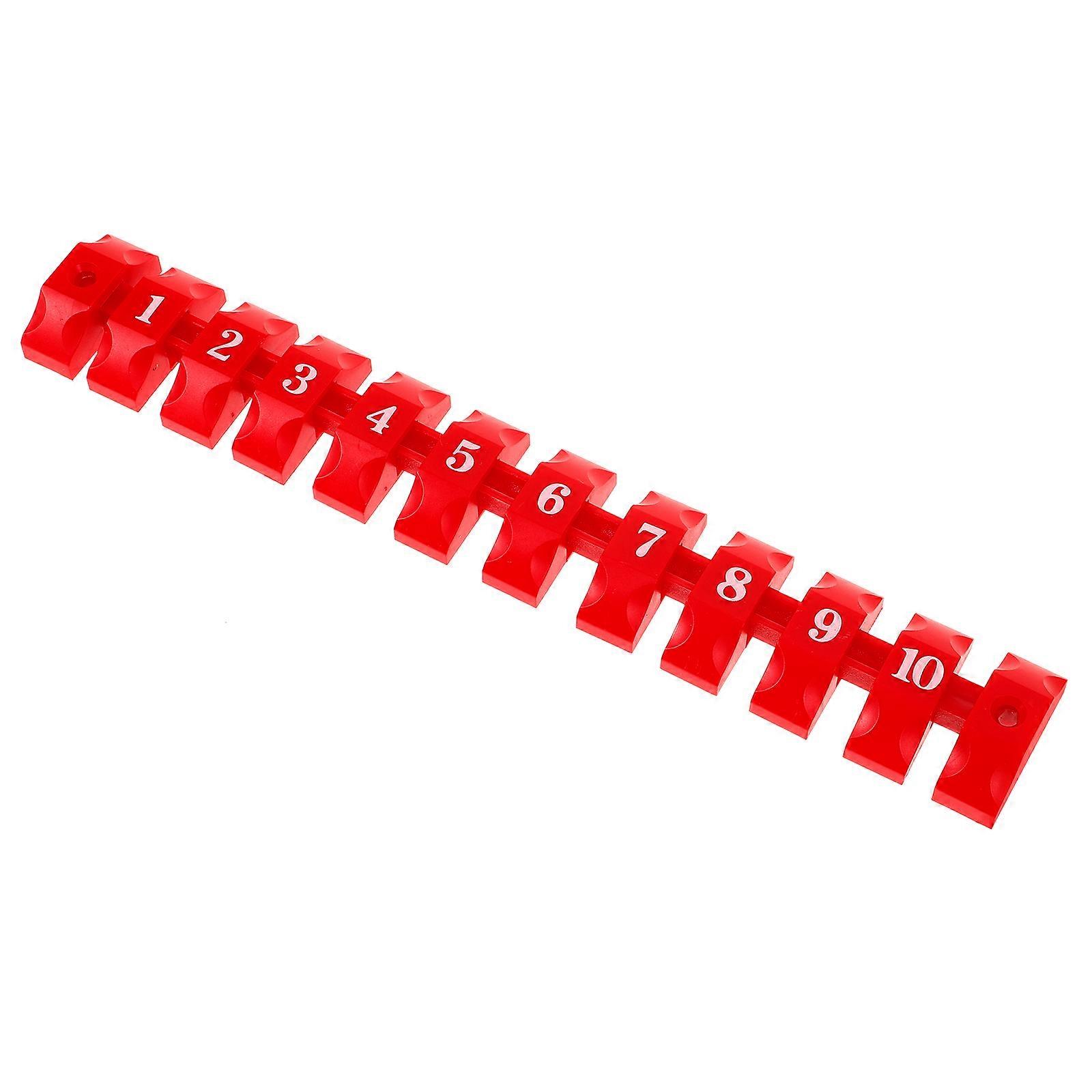 Plastikowe liczniki punktacji piłki nożnej Piłkarzyki Wielofunkcyjne liczniki punktacji 26,50X4,00X1,00 CM 1 zestaw