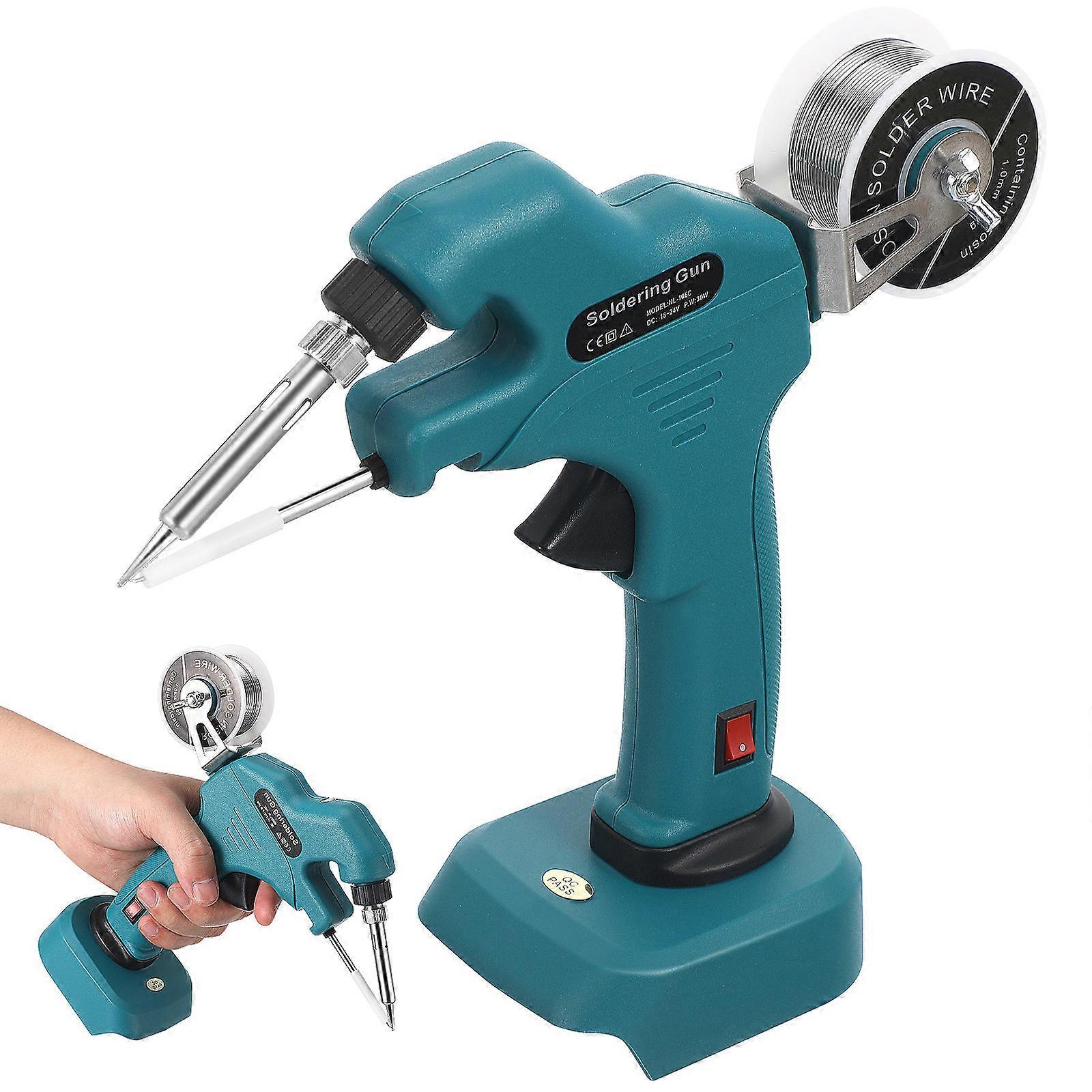 Soldering Iron Cordless Solder Iron Kit Welding Tool Diy Projects Quick Heating Ceramic Heater 1Pcs